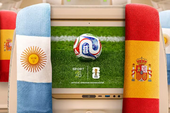 Catch the World Cup Final Mid-Flight: Emirates Streams Spain vs Argentina at 40,000 Feet