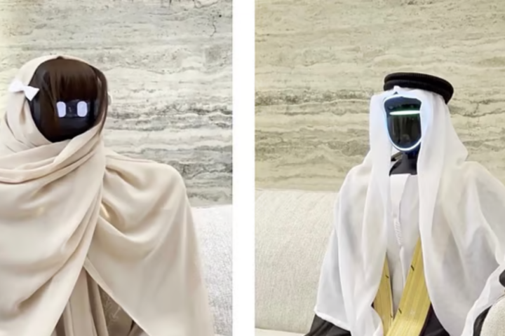 Dubai's most famous robots got married